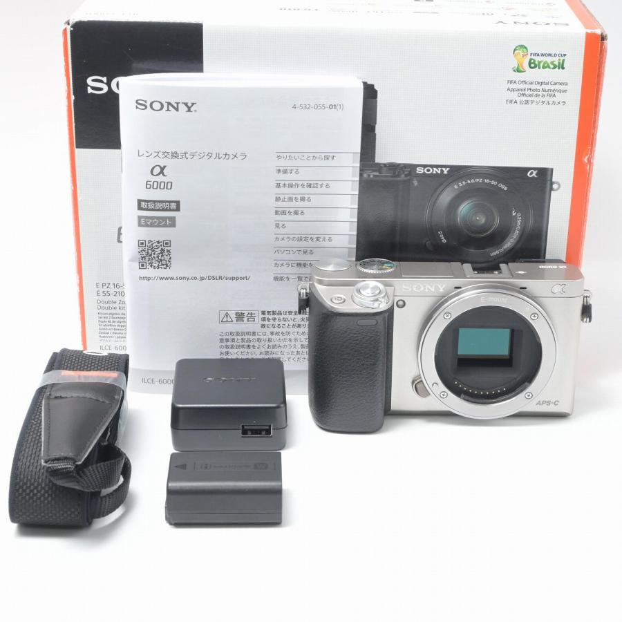★極上品★SONY α6000 ボディ ILCE-6000 S | 