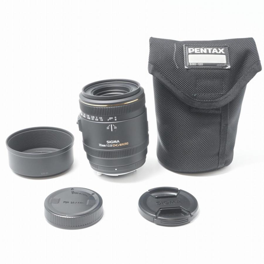 ★極上品★SIGMA MACRO 70mm F2.8 EX DG ペンタックス用 | 