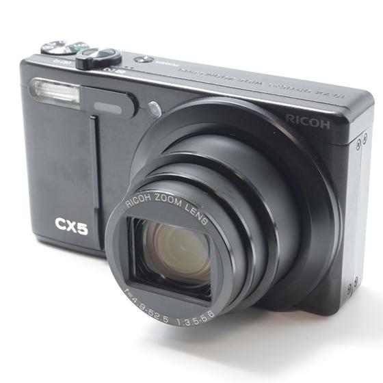 ★極上品★RICOH CX5 ブラック | 