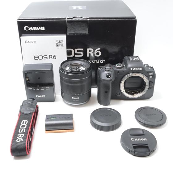 【極上品】Canon EOS R6 RF24-105 IS STM レンズキット | 