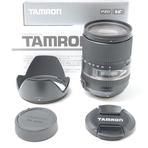 【新品級】TAMRON 16-300mm F3.5-6.3 DiII VC PZD MACRO ニコン用 B016N | 