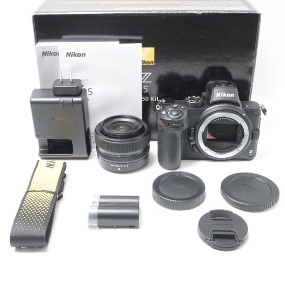 新品級】Nikon Z5 レンズキット NIKKOR Z 24-50mm f/4-6.3 付属 新品級】Nikon Z5 レンズキット NIKKOR Z 24-50mm f/4-6.3 付属