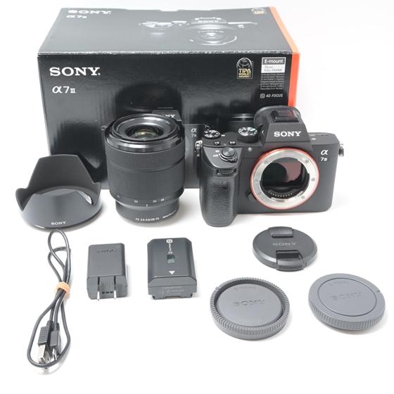 【新品級】SONY α7 III ズームレンズキット FE 28-70mm F3.5-5.6 OSS付属 ILCE-7M3K | 