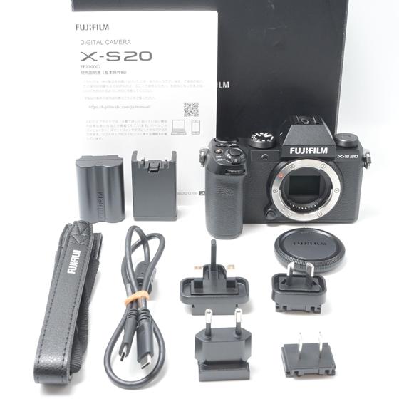 新品級】FUJIFILM X-S20 ボディ : 3316 : カメラ屋さとうヤフー 