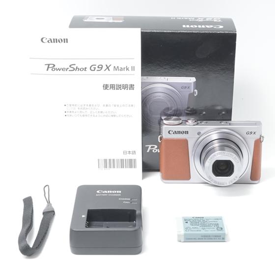 キヤノン Canon PowerShot G9 X Mark II シルバー | 
