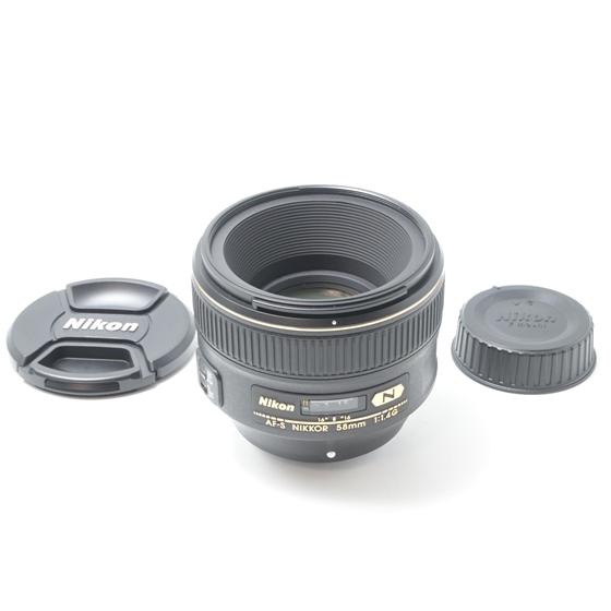 Nikon (ニコン) AF-S NIKKOR 58mm F1.4G 元箱付き 新品)Nikon (ニコン) AF-S NIKKOR 58mm F1.4G（商品ID
