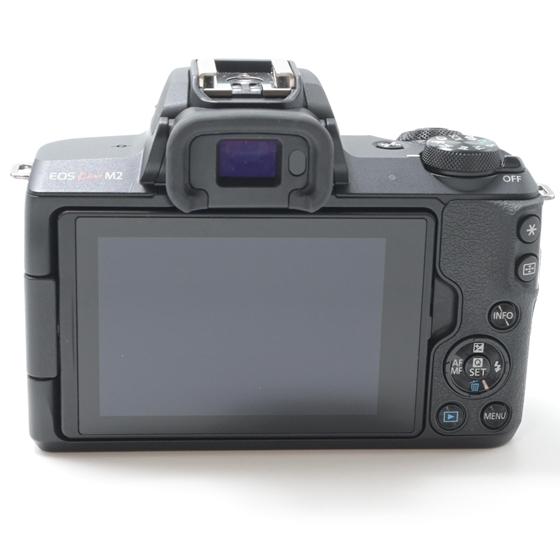 キヤノン Canon EOS Kiss M2 標準ズームレンズキット ブラック キヤノン Canon EOS Kiss M2 標準ズームレンズキット ブラック