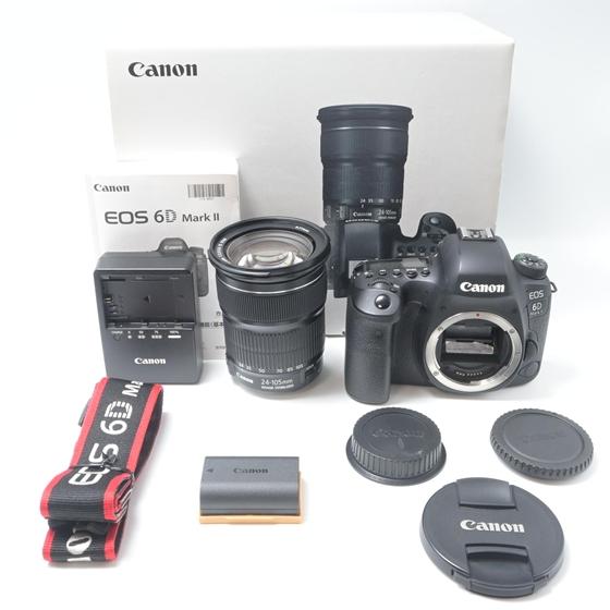 キヤノン Canon EOS 6D Mark IIレンズキット EF24-105 IS STM付属 | 