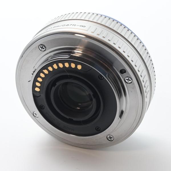 オリンパス OLYMPUS M.ZUIKO DIGITAL 17mm F2.8 シルバー OLYMPUS パン