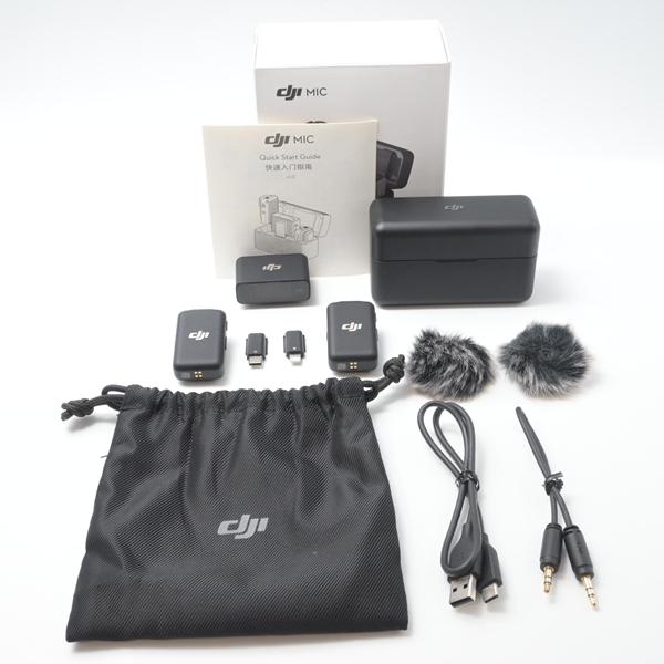 ディージェイアイ DJI Mic (トランスミッター×2 + レシーバー×1 + 充電ケース) ワイヤレス ラベリアマイク | 
