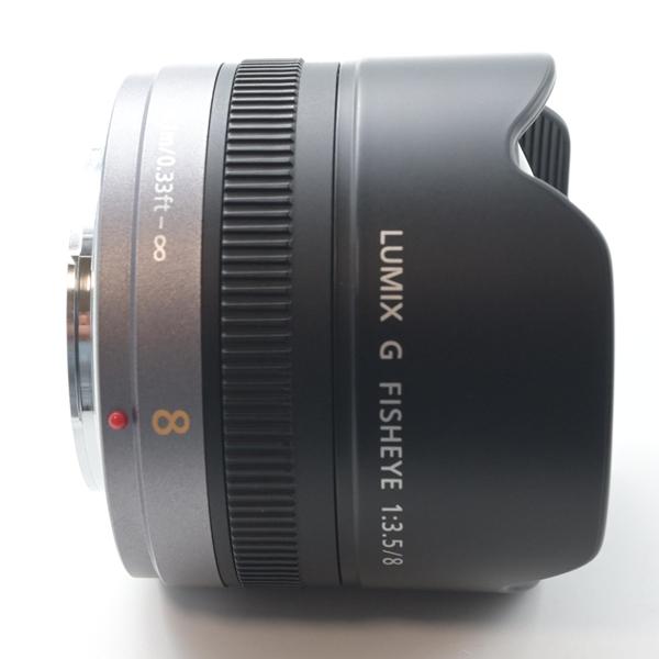 パナソニック Panasonic 単焦点 魚眼レンズ LUMIX G FISHEYE 8mm/F3.5 H-F008 |  | 02