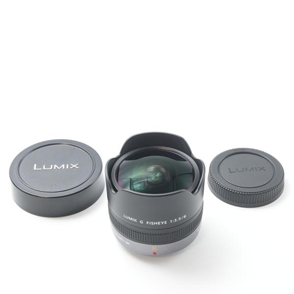 パナソニック Panasonic 単焦点 魚眼レンズ LUMIX G FISHEYE 8mm/F3.5 H-F008 |  | 04