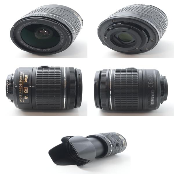 ❤️美品❤️ Nikon D5600 ダブルズーム 2416万画素 Wi-Fi Nikon デジタル一眼レフカメラ D5600 ダブルズームキット