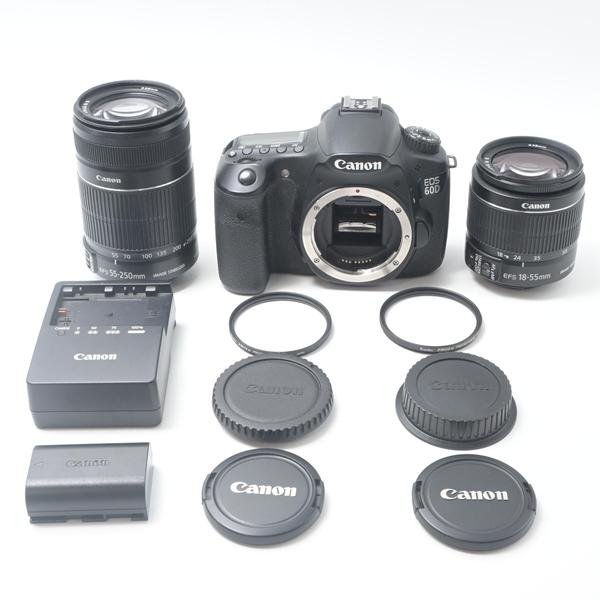 キヤノン Canon EOS 60D ダブルズームキット[美品B] | 