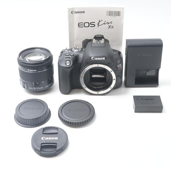 キヤノン Canon EOS Kiss X9 レンズキット EF-S18-55 F4 STM付属[美品A] | 