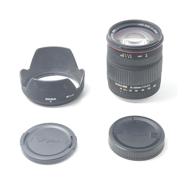 シグマ SIGMA 18-200mm F3.5-6.3 DC Canon用[美品B] | 