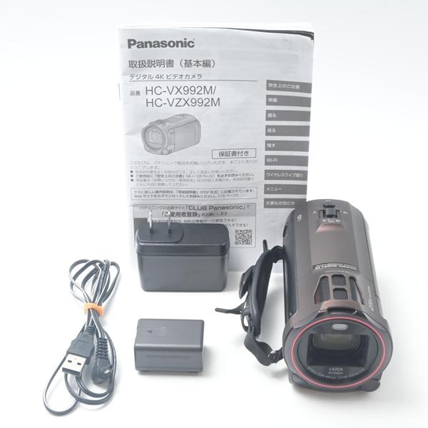 パナソニック Panasonic 4Kビデオカメラ HC-VX992M-T[美品A] | 
