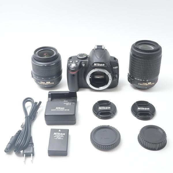 ニコン Nikon D3000 ダブルズームキット[並品] | 