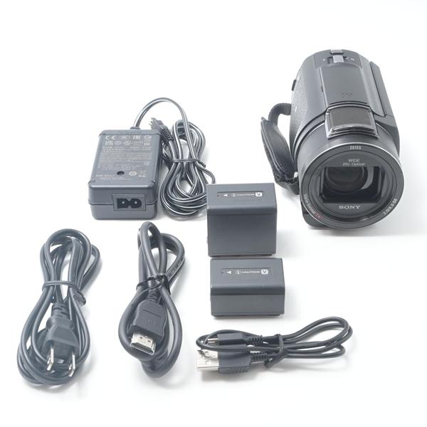 ソニー SONY FDR-AX45A B Handycam [美品-] | 