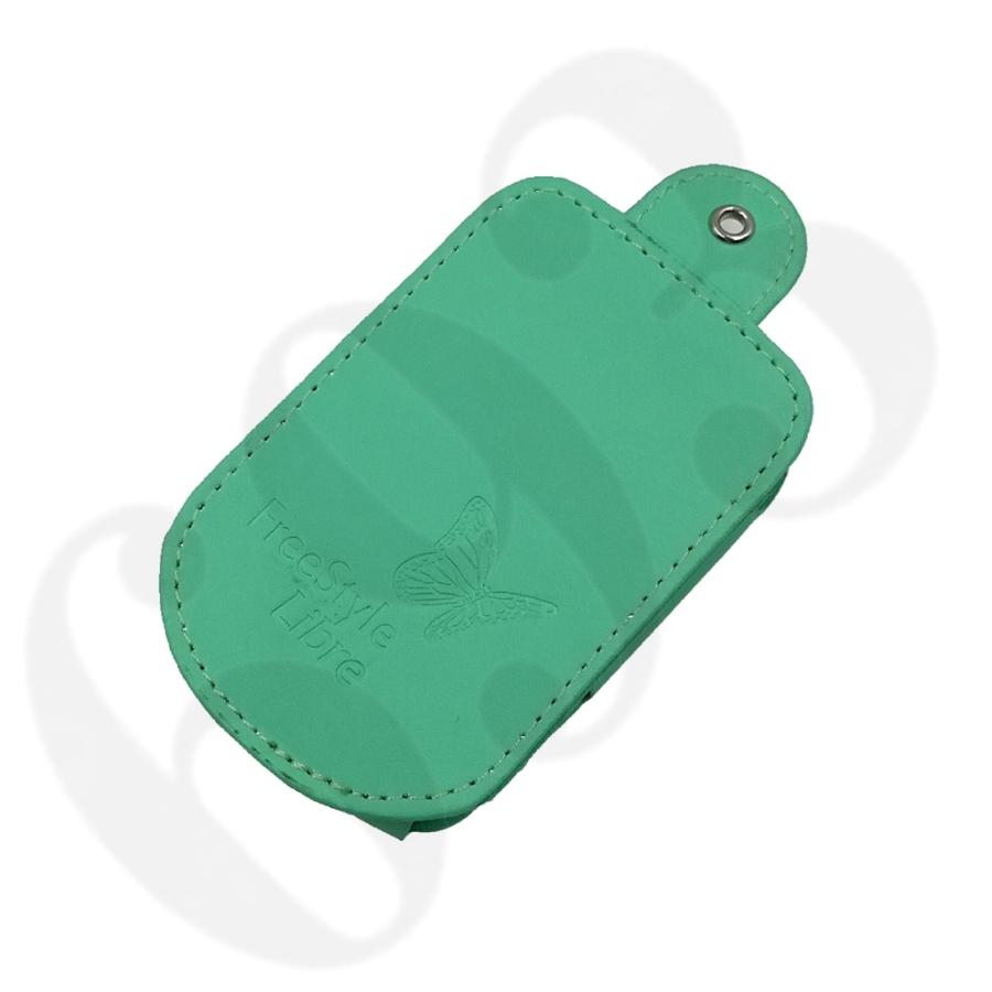 通信販売 フリースタイル リブレ カバー FreeStyle Libre 糖尿病 血糖値測定器 レザー ケース 落下防止 液晶保護 グリーン 通信販売 フリースタイル リブレ カバー FreeStyle Libre 糖尿病 血糖値測定器 レザー ケース 落下防止 液晶保護 グリーン