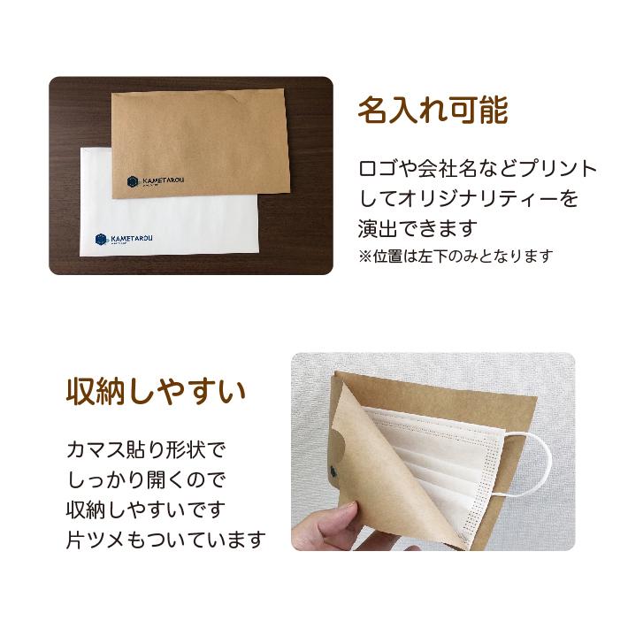 紙製オリジナルマスクケース（10set）1000枚_1