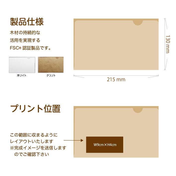 紙製オリジナルマスクケース（10set）1000枚_3