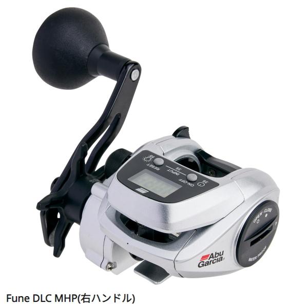 Moulinet De Pêche Abu Garcia Fune DLC MHP-L - Version Poignée Gauche, Neuf Sous Blister