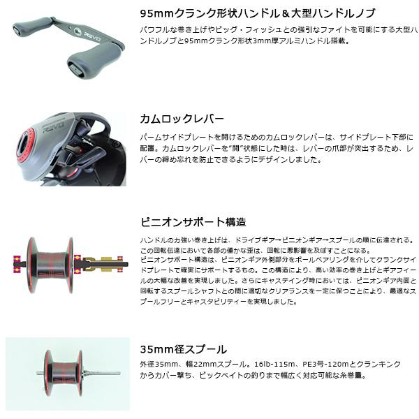Abu Garcia アブガルシア [90] 23 レボ5 SX-Rocket 右ハンドル