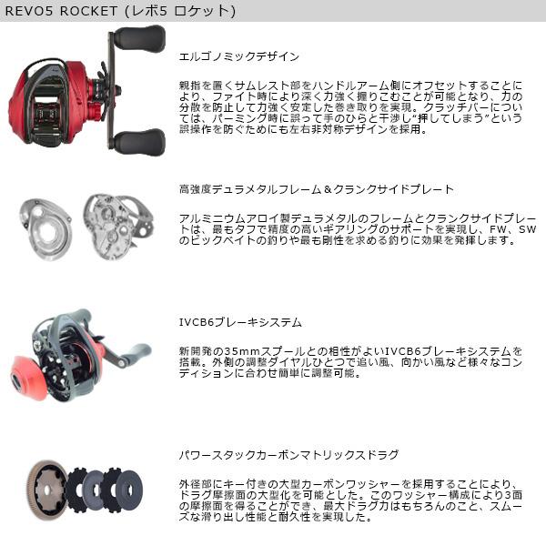 Abu Garcia（アブガルシア） [90] 23 レボ5 ROCKET 右ハンドル