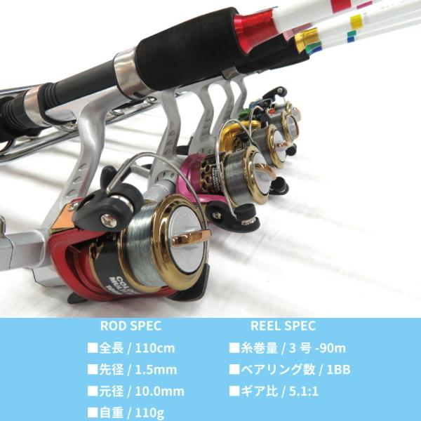 FIVE STAR（ファイブスター） カラフルマルチセット 110 イエロー [D2