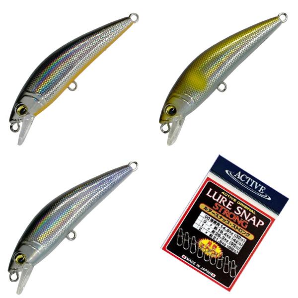 在庫限り スタッフ厳選！ [90] 釣れるアソート ネイティブトラウト ジャストミノー50Sアソート クリアウォーターセレクト (N2) | FIVE STAR（釣り）