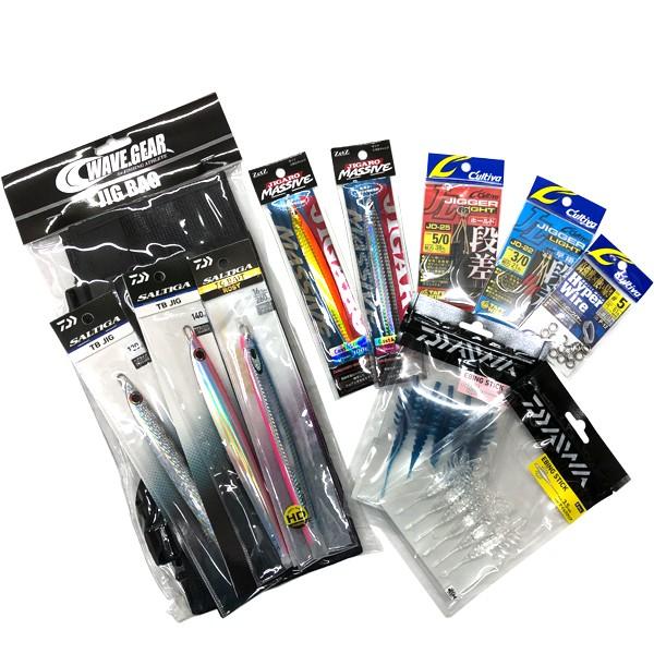 ライトジギングからパワージギングまで ジギング メタルジグセット [90] | 