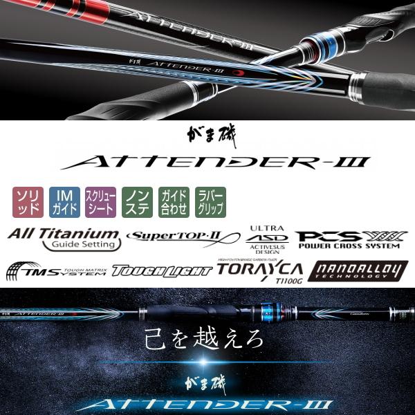 Gamakatsu（がまかつ） [90] 24 がま磯 アテンダーIII 0号 5.3m