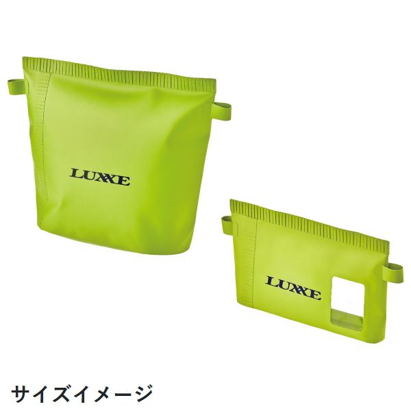 LUXXE がまかつ [90] ラグゼ 防水ポーチ LE332 #1 グレー M