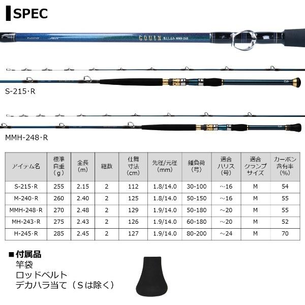 DAIWA（ダイワ） 在庫限り最終値下 [90] 21 ゴウイン 落とし込み MMH