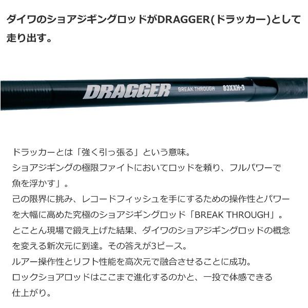 ダイワ [90] 23 ドラッガー ブレイクスルー 83XXH-3 (G1)の通販はau