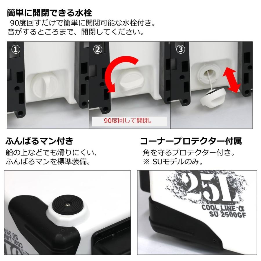 ダイワ [90] クールラインα GF S2500 モスグリーンの画像