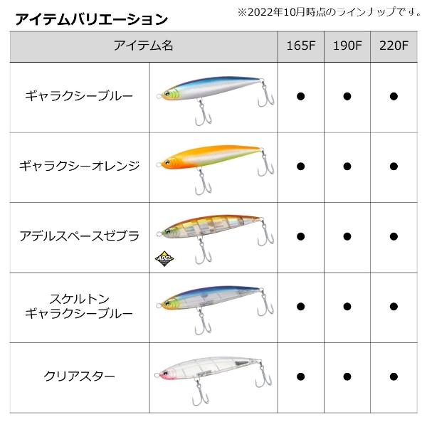 DAIWA（ダイワ） ソルティガ ダイブスター 190F ギャラクシーブルー