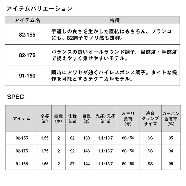 ダイワ [90] 23 メタリア ヤリイカ 82-155 (G1)