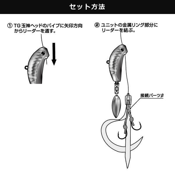 DAIWA（ダイワ） [90] 紅牙ブレードブレイカー TG 玉神 60g PH紅牙