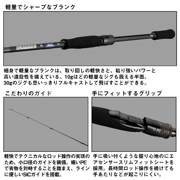 DAIWA（ダイワ） [90] 24 ドラッガー SX SLSJ 93M-S 大型商品 : かめや