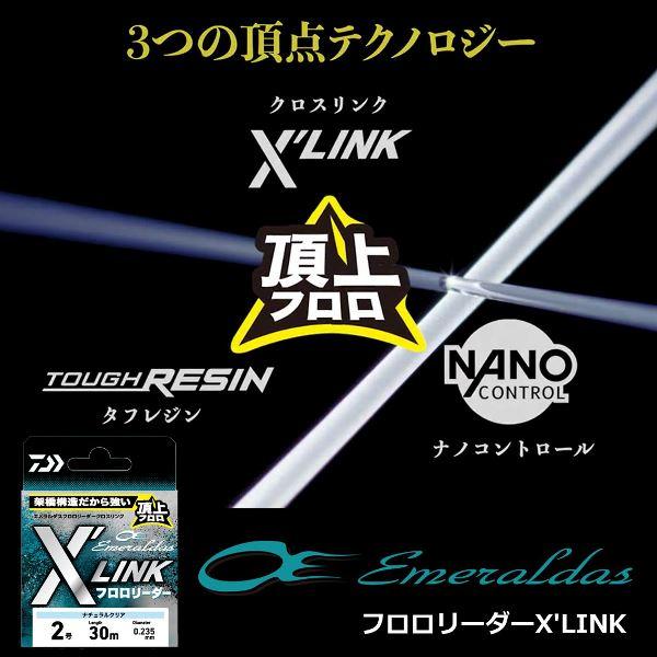 DAIWA（ダイワ） [90] エメラルダス フロロリーダーX'LINK 2号 30m