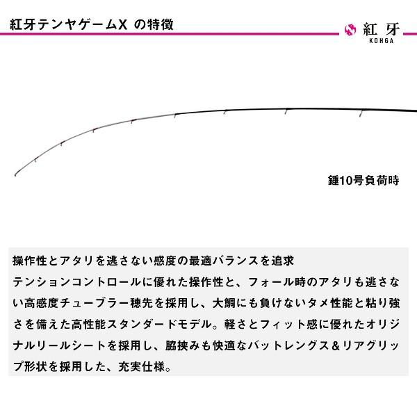 ダイワ [90] 24 紅牙 テンヤゲームX H-235の画像