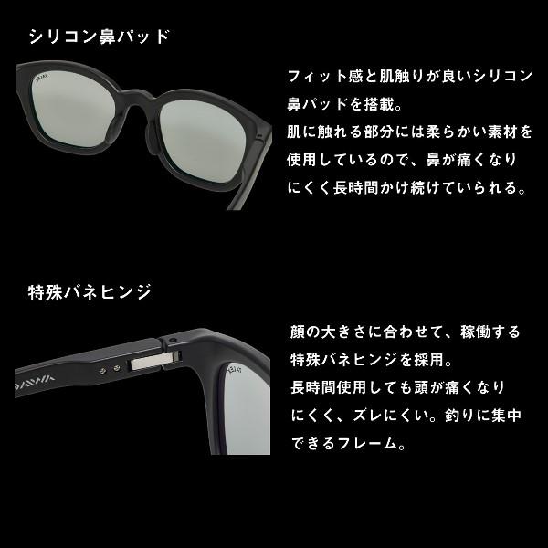 DAIWA（ダイワ） [90] 24 タレックス 偏光サングラス TLX024 トゥルー