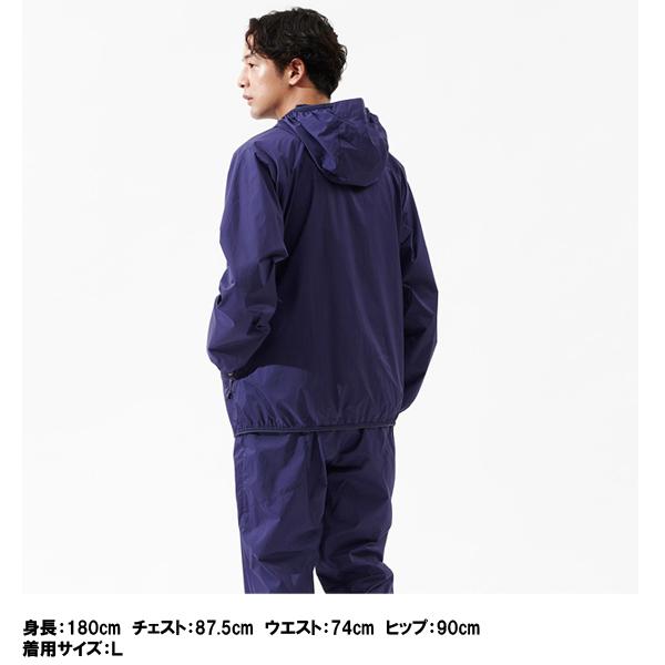 ポイント15倍 ダイワ [90] 2025春夏ウエア 25 PERTEX(R) ポケッタブルフーディージャケット DJ-5025 グレープネイビー Mの画像