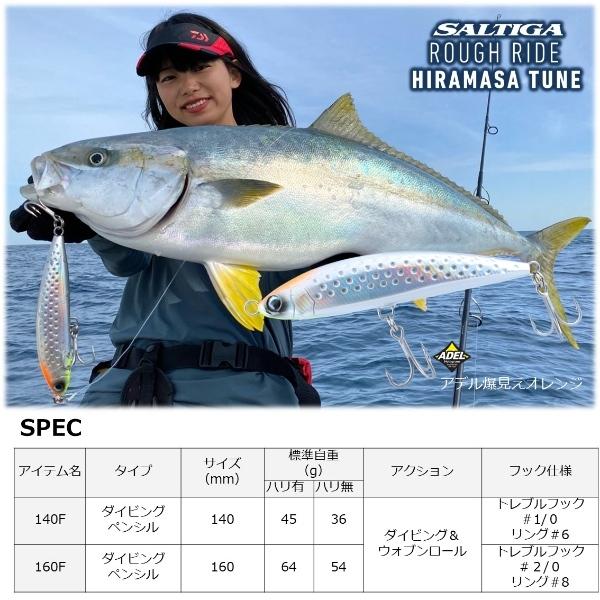 DAIWA（ダイワ） [90] ソルティガ ラフライド ヒラマサチューン 140F