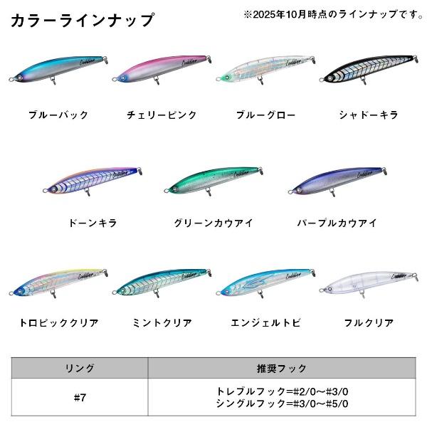 DAIWA（ダイワ） [90] ソルティガ カドラー 160F フルクリア 2025年