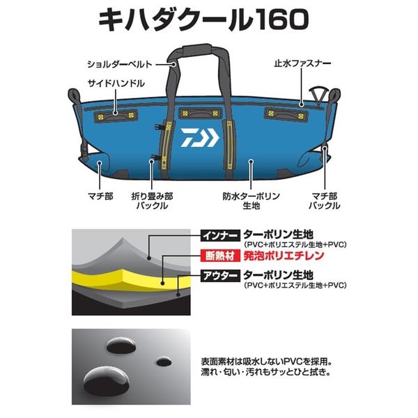 キハダ DAIWA（ダイワ） [90] キハダクール 160 ネイビー : かめや釣具 - 通販