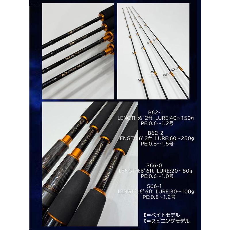 リアルフィッシャー [90] 26 鳥海 S66-1 スピニングモデル 大型商品_2
