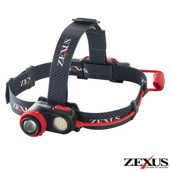 冨士灯器 ZEXUS(ゼクサス) LEDライト ZX-R730 充電式　新品 ZEXUS（ゼクサス） 冨士灯器 [1] ZX-R730 LEDライト ヘッドランプ 充電